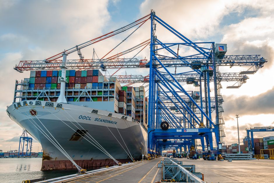 Deep learning container detection